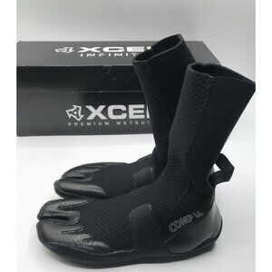 XCEL Womens/Youth Infiniti Split Toe Boot‎ 3mm Black Size 6